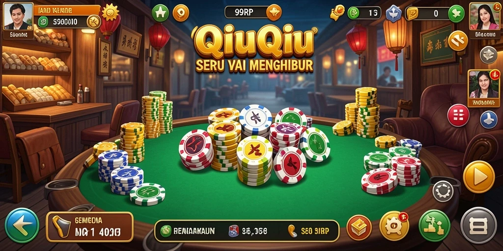 Gameplay menarik dari game QiuQiu 99RP.