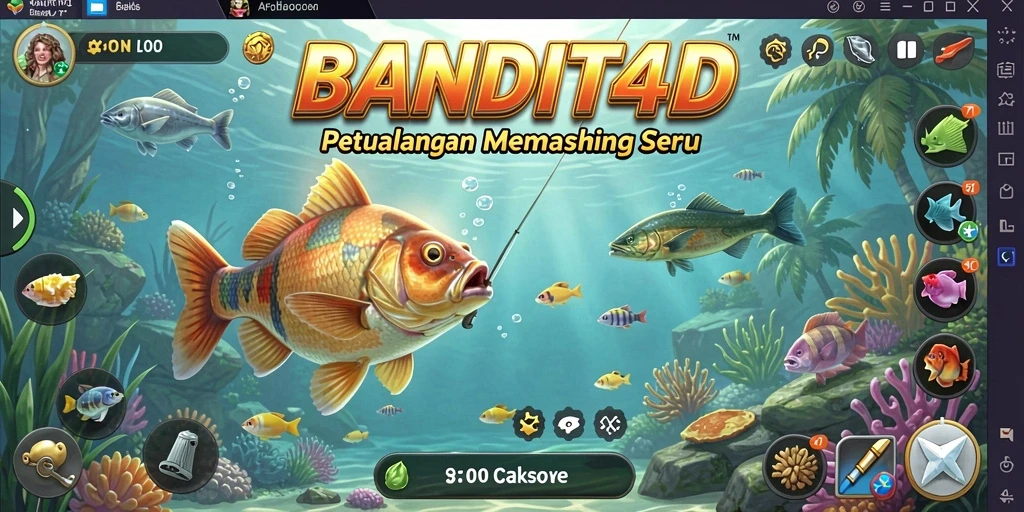 Tangkapan ikan besar yang menakjubkan di BANDIT4D.
