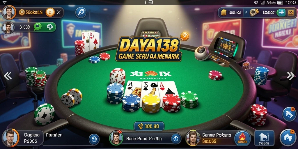 Gambaran gameplay seru di DAYA138 dengan pemain kompetitif.