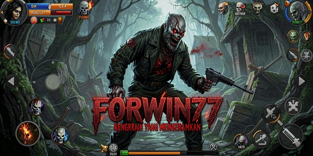 Gameplay seru dan mencekam dari FORWIN77 yang menembus kegelapan.