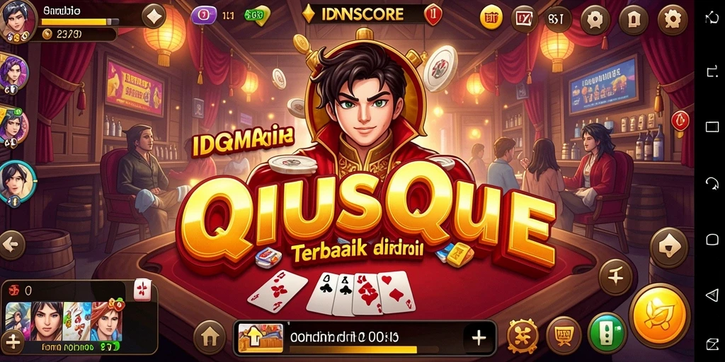 Gameplay seru QiuQiu dalam IDNSCORE yang menampilkan momen kompetitif.