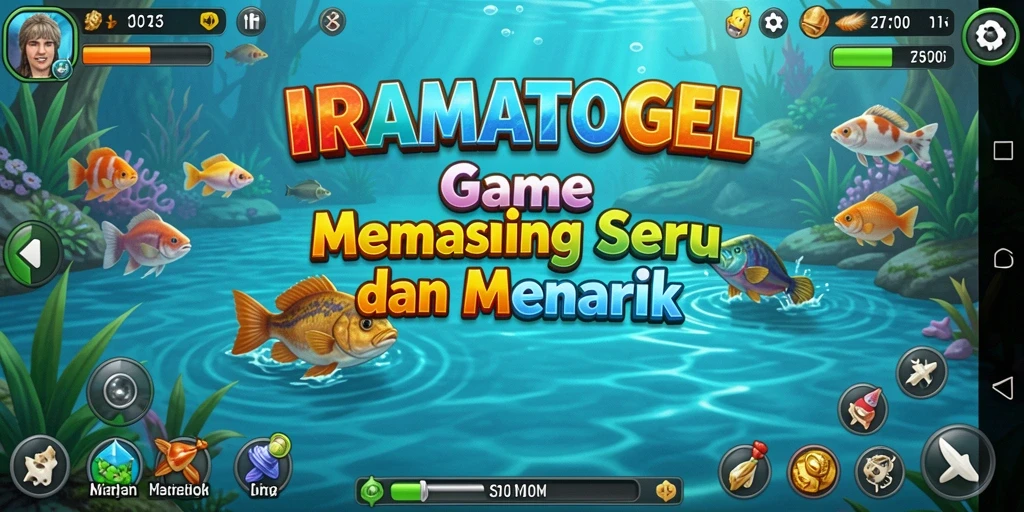 Tangkapan ikan yang menarik di IRAMATOGEL, pengalaman memancing seru.