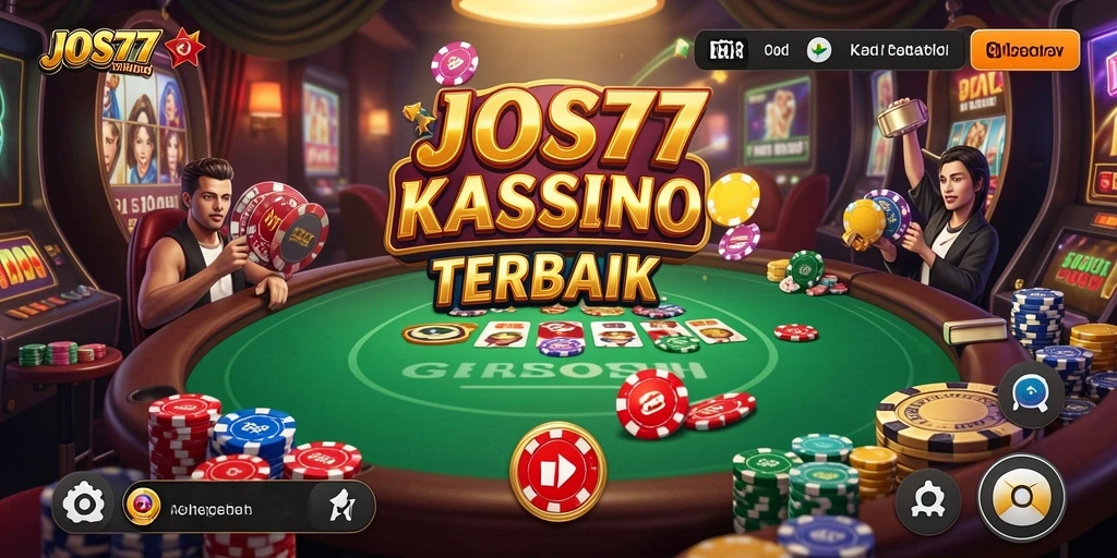 Screenshot JOS77 menampilkan gameplay seru di dunia Kasino.