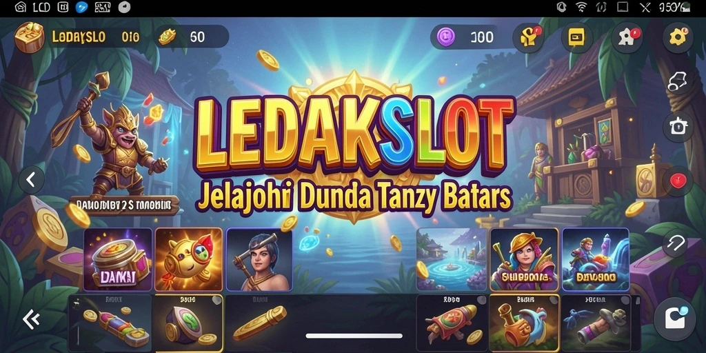 Tampilan indah dari gameplay Open World LEDAKSLOT.