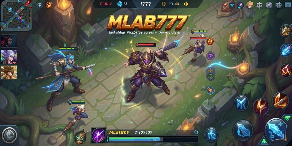 Tampilan gameplay seru dan menantang di MLBB777.