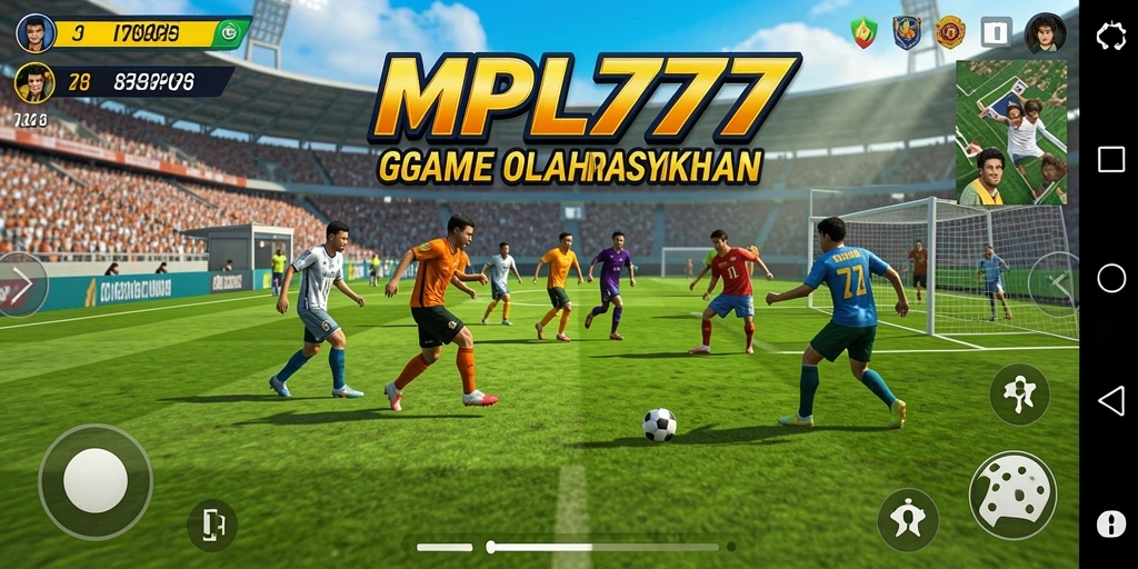 Tampilan gameplay seru di MPL777 yang menunjukkan aksi olahraga yang mendebarkan.
